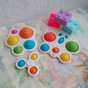 Fidget Pop It Focus Sensory Toys